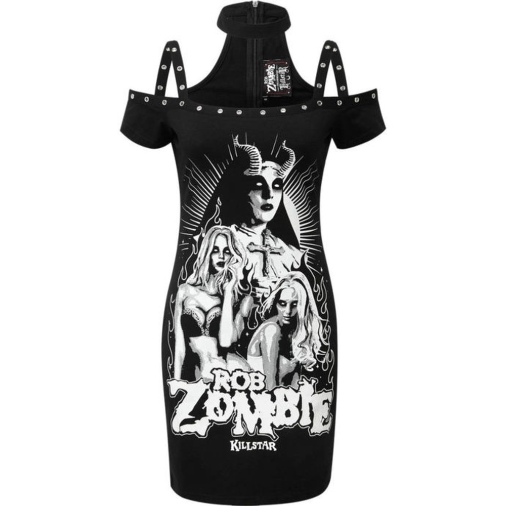 Women's dress KILLSTAR - Rob Zombie - Lust For Death - BLACK